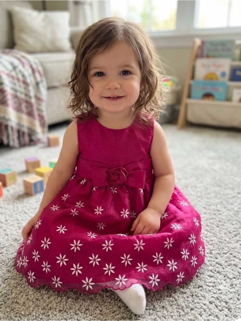 La princess NWT pink floral girls dress 🌸👗24Months